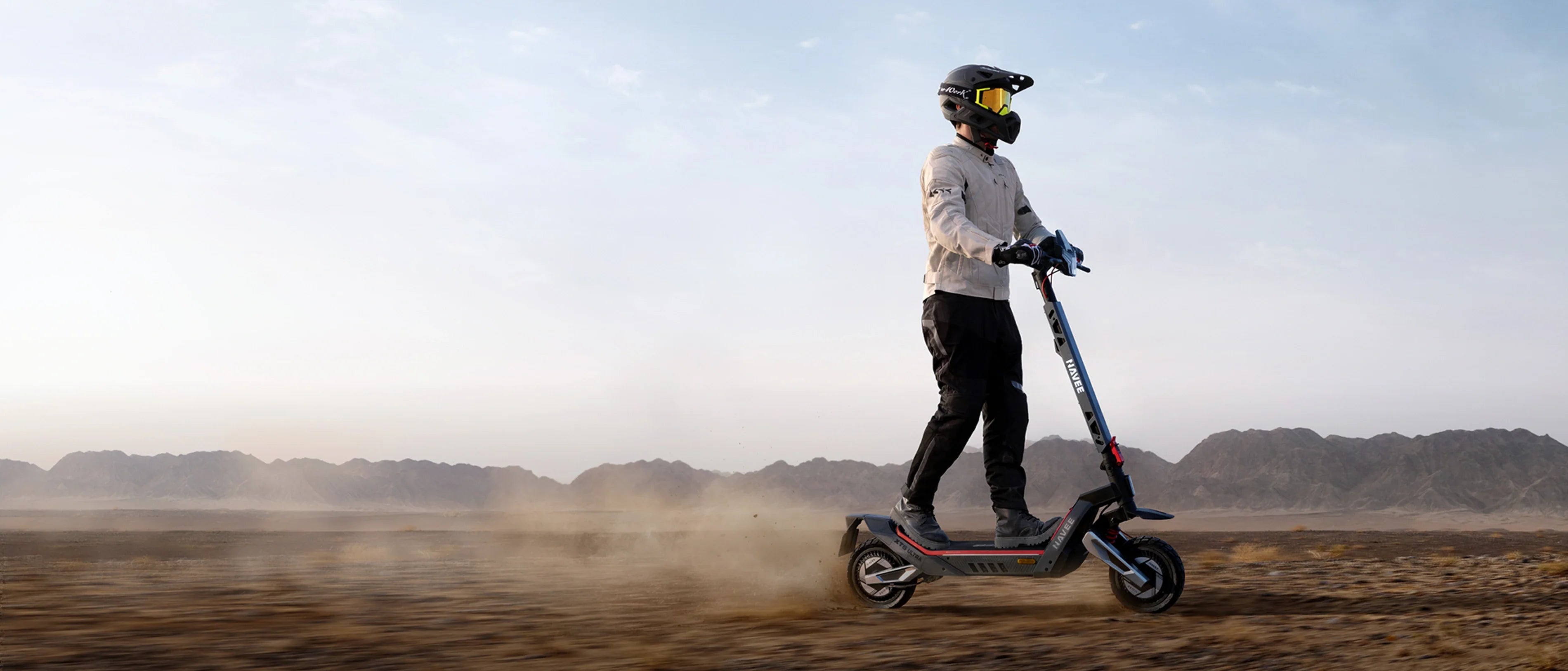 Patinete eléctrico todoterreno de aventura