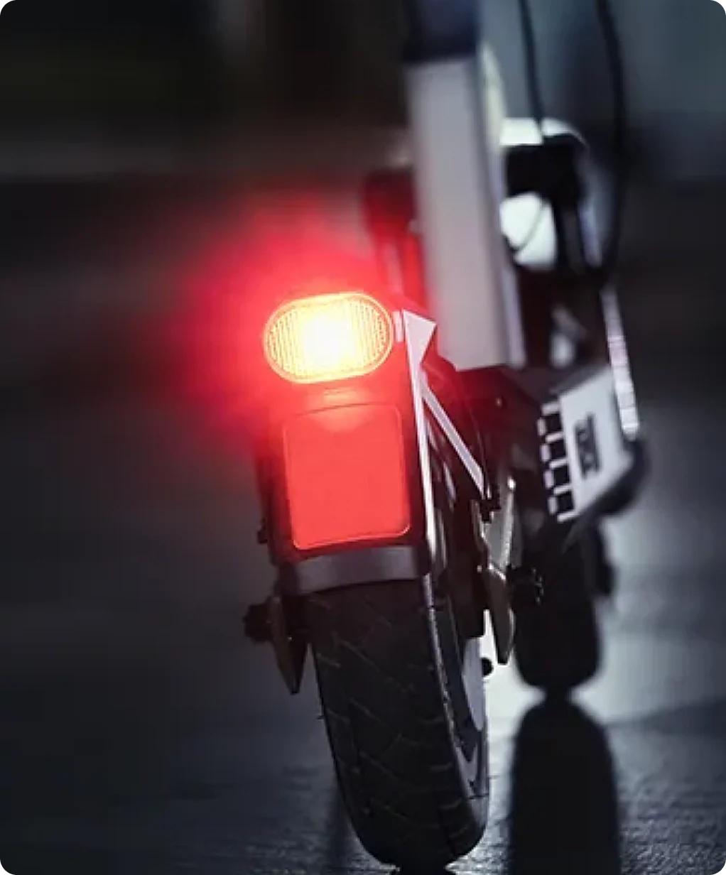 Luces de advertencia traseras