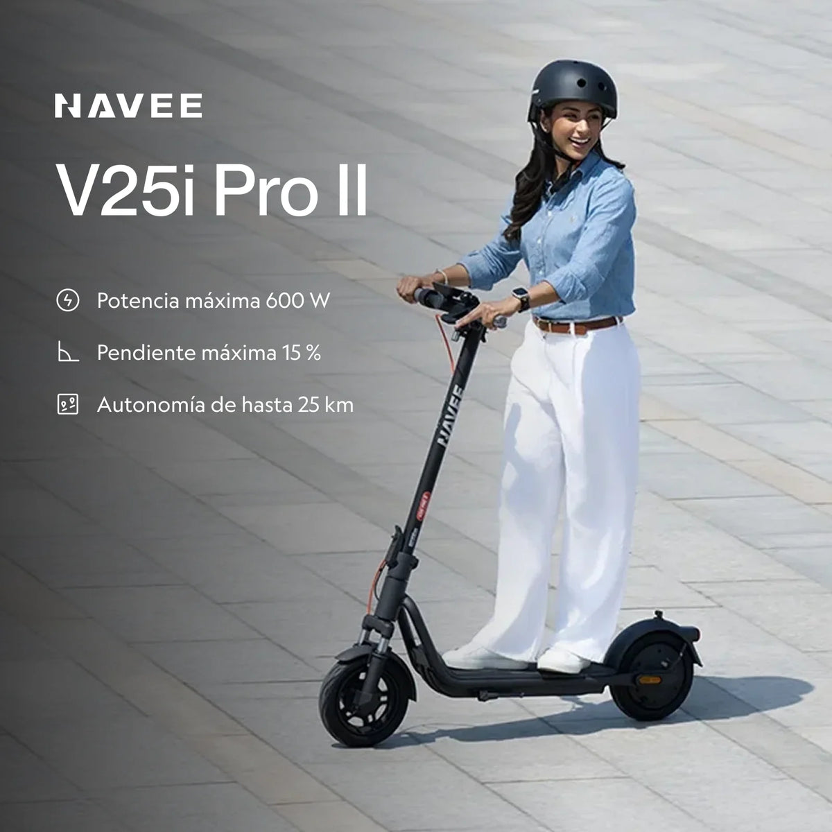 NAVEE V25i Pro Ⅱ (Velocidad máxima: 20 km/h)