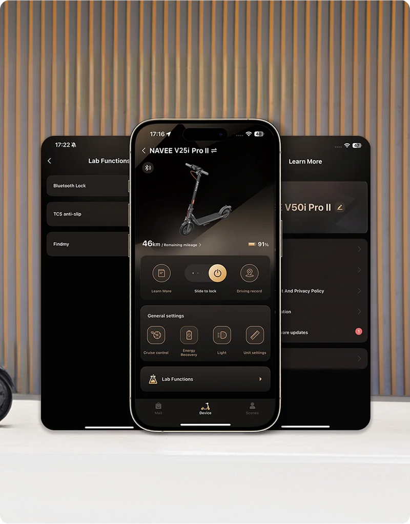 App inteligente de NAVEE