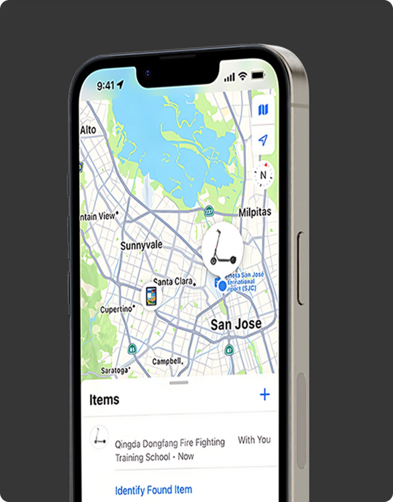 Integración con Apple Find My